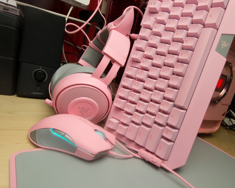 Illustration for article titled My Quest For All-Pink Gaming Gear Is Almost At An End